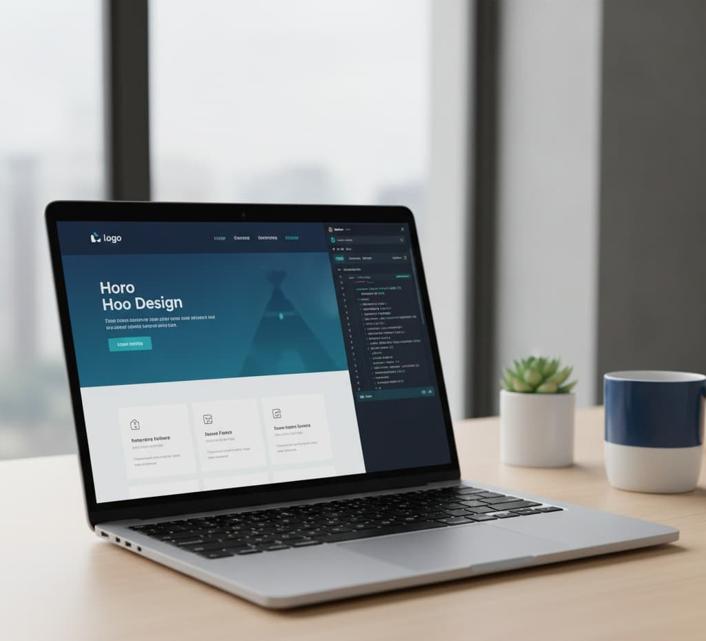 Website development workspace